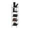 Organize It All Espresso 5 Tier Square Freestanding Shelf